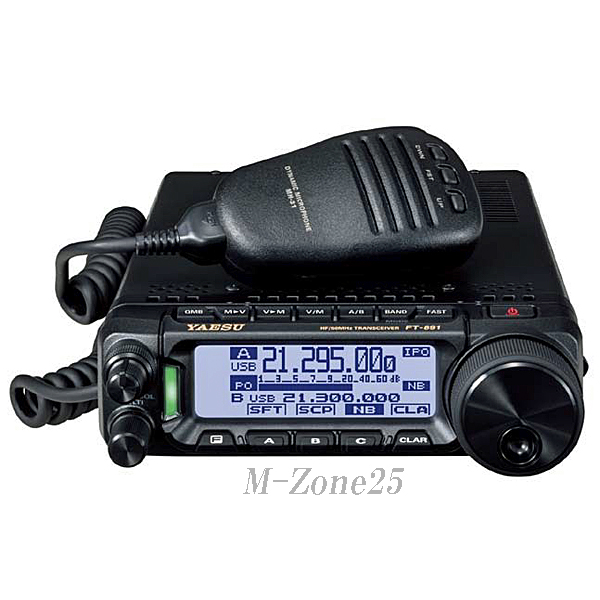 FT-891 100W機 YAESU HF/50MHz帯 オールモードフィールドギア