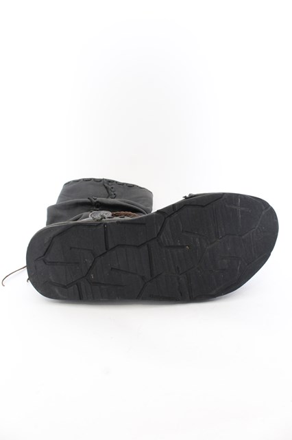 14th Addiction / moccasin leather Boots ブーツ ブラック O-24-05-19