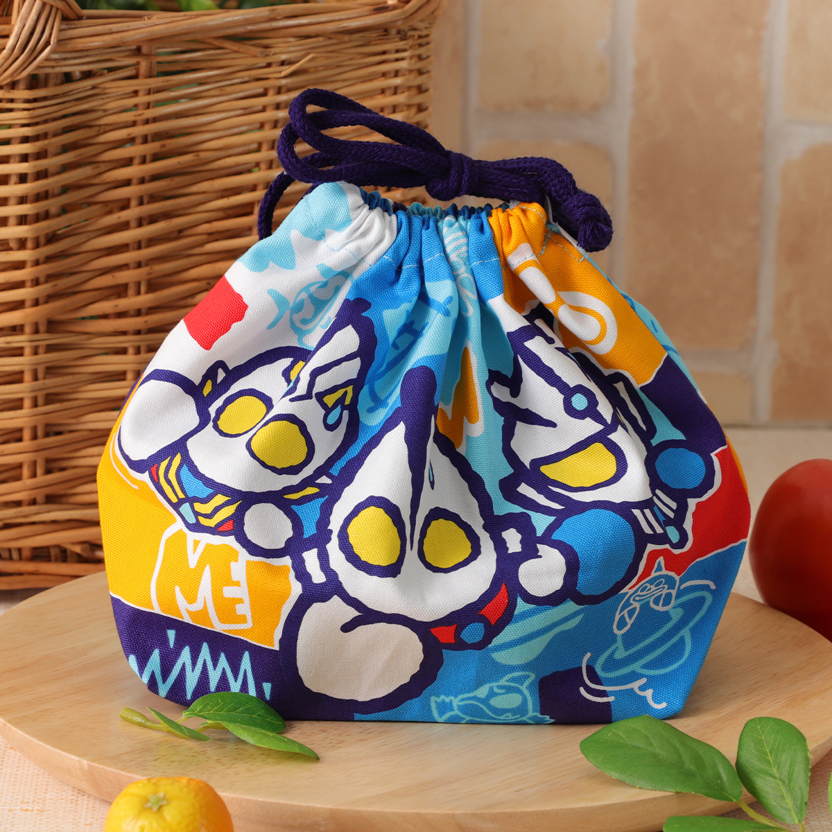 M78ウルトラマン ランチ巾着 グラフィティアート 46383 《ウルトラマン