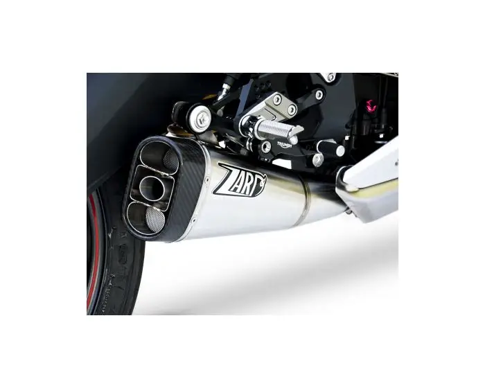 ZARD Exhaust Low Mount Slip-On Triumph Daytona 2013-