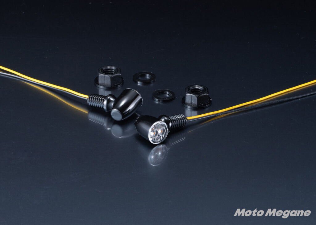 極小＆抜群の被視認性を誇るキジマ「Nanoウインカー」にトライアングル