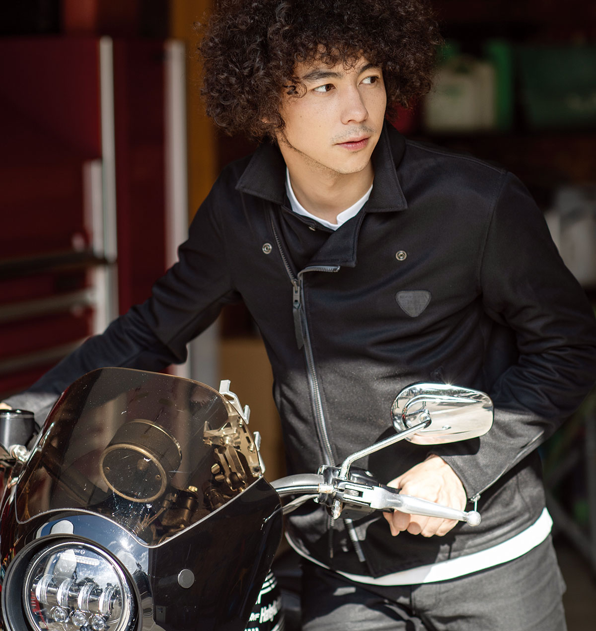 落ち着いた大人ライダーへ KADOYAからメッシュジャケット新発売