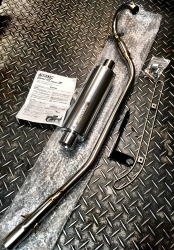 アップマフラーに交換しました！ | もっとクロスカブ！