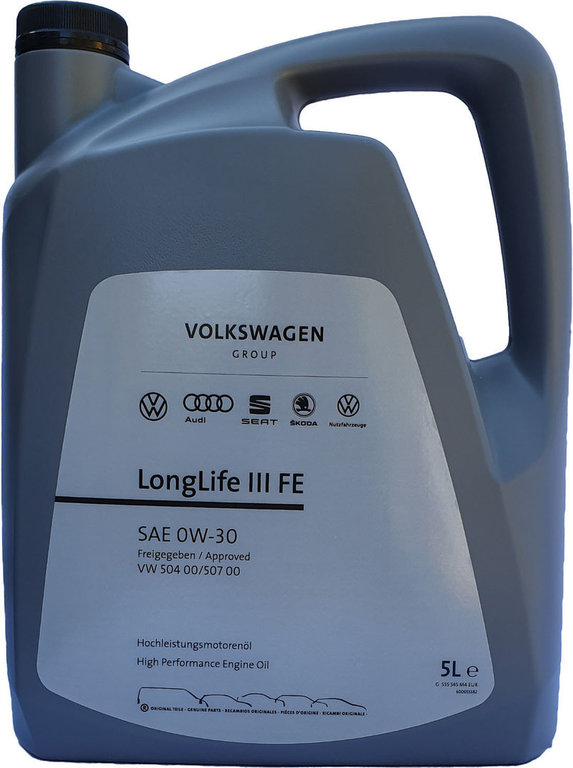 VW 0W-30 Longlife III FE VW 50400 50700 - Buy cheap Engine Oil.