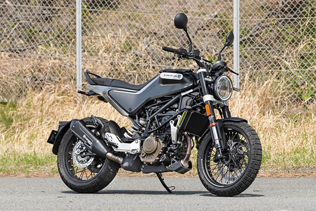 husqvarna Svartpilen125】大胆なデザインが魅力のスヴァルトピレン125