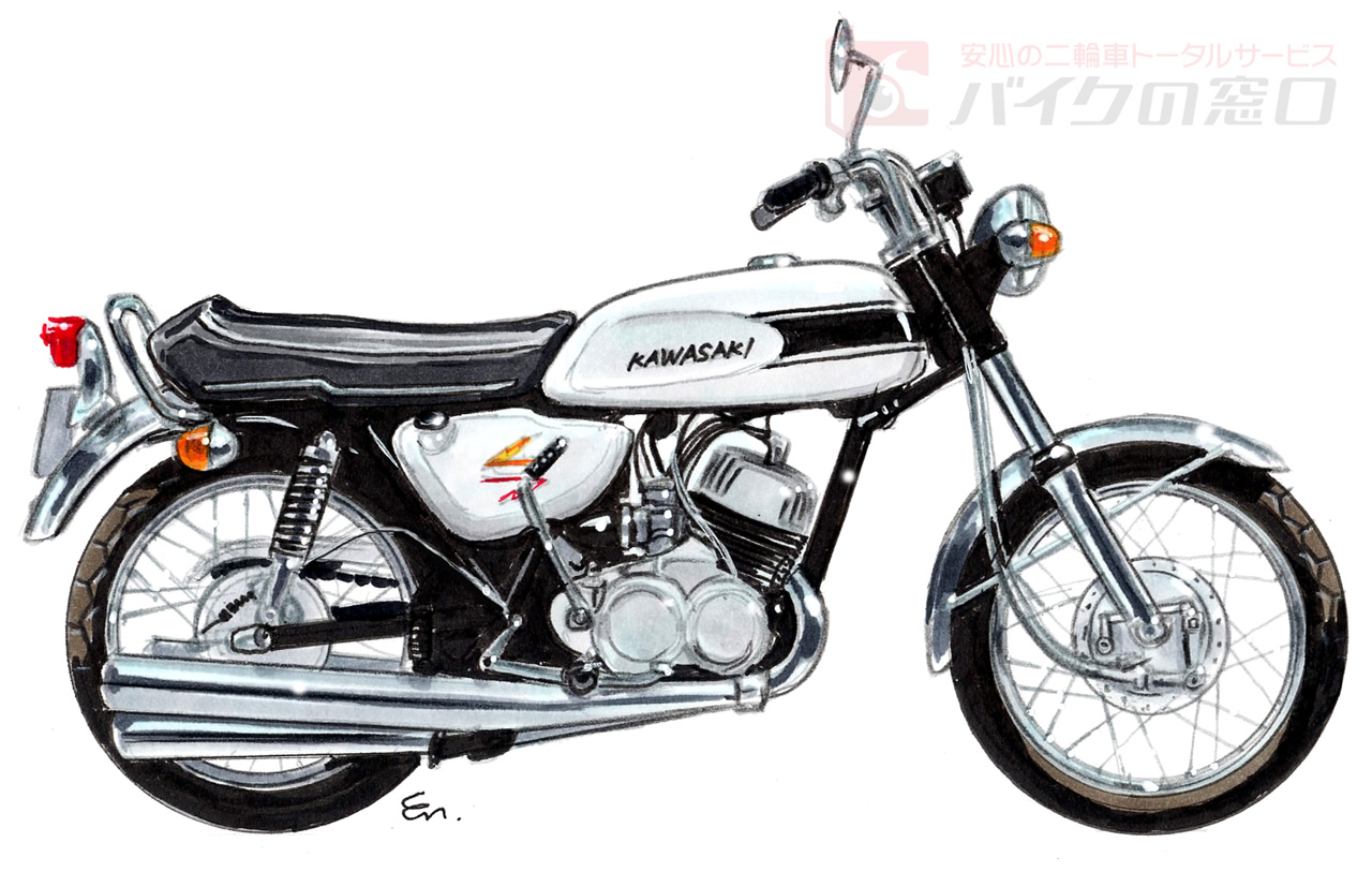 遠藤イヅルの名車カタログ】第3回カワサキ・500SSマッハⅢ（1969