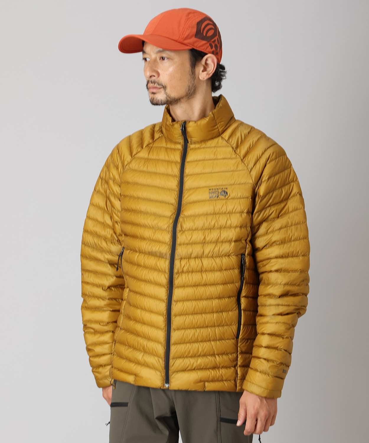 ゴーストウィスパラージャケット(S Olive Gold)│マウンテンハード