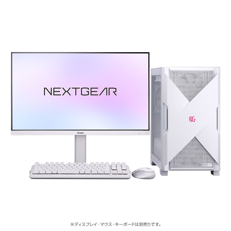 NEXTGEAR JG-A7G6T(ホワイトカラーモデル)│デスクトップパソコンの