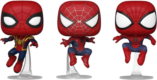 Funko Pop! Marvel 'Spider-Man: No Way Home' 3-Pack (Amazon