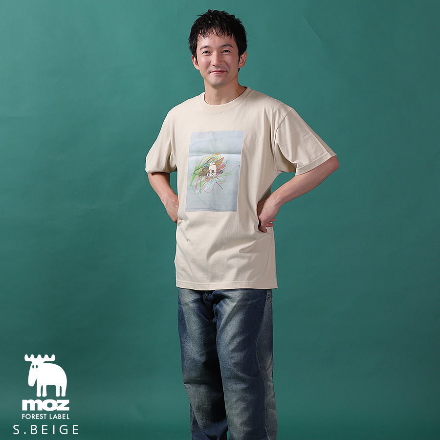 浅利陽介×moz FOREST LABEL コラボ 半袖Tシャツ TYPE-A