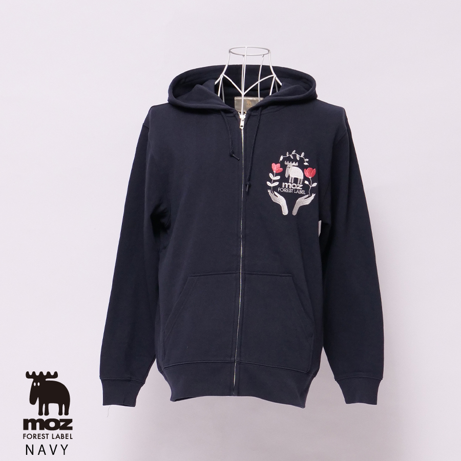 北香那×moz FOREST LABEL コラボZIPパーカー