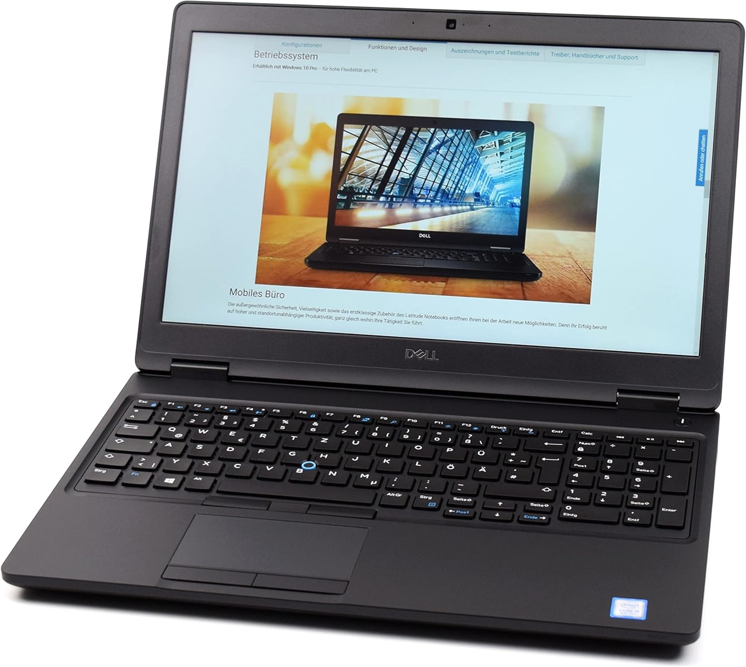 Dell Latitude 5590 with Intel Core i7 (8th Gen), 16GB RAM, and