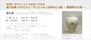 過去の展覧会 | 展覧会情報 |大阪市立東洋陶磁美術館