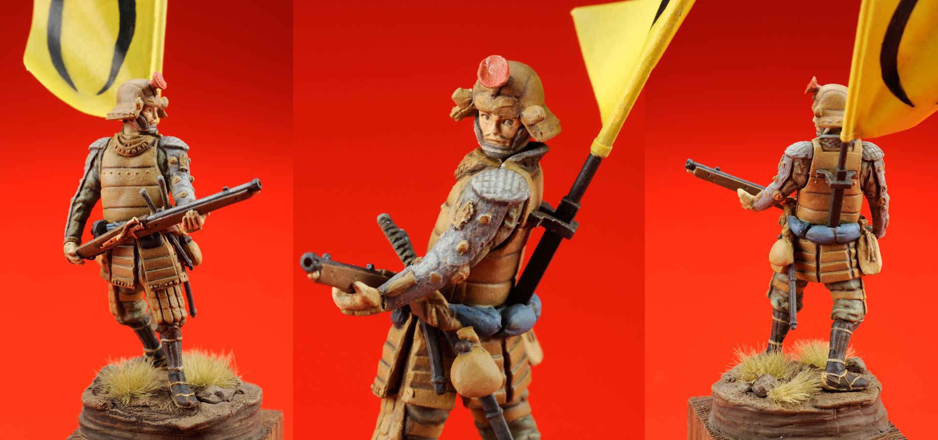 1/35「鉄炮侍」蛭子八郎太 インジェクションプラスチックキット