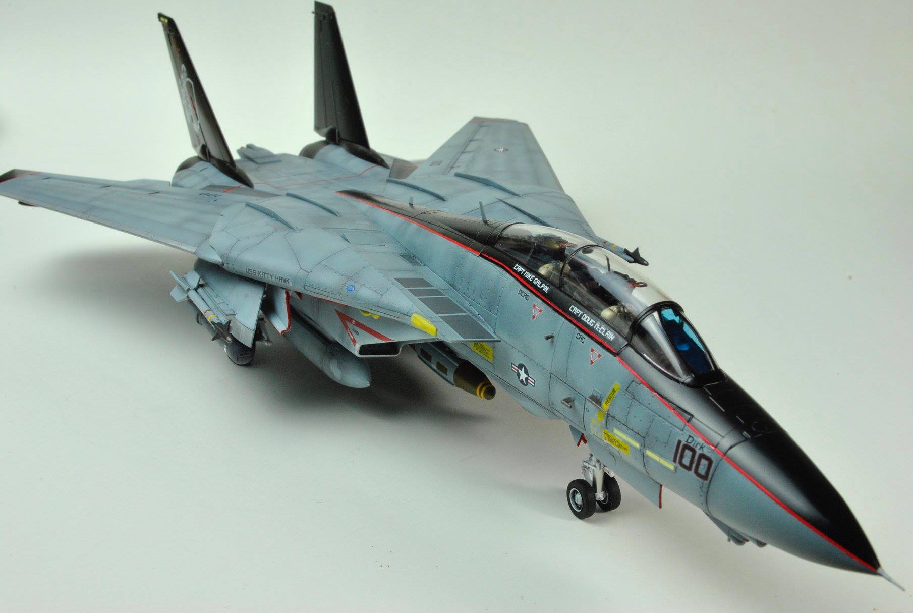 F-14A TomCat VF-154 Black Knight - Model Aces