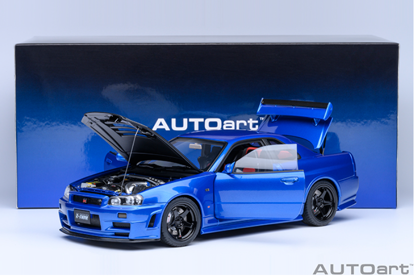 AUTOart 1:18 Nissan Skyline GT-R (R34) NISMO Z-Tune in Bayside