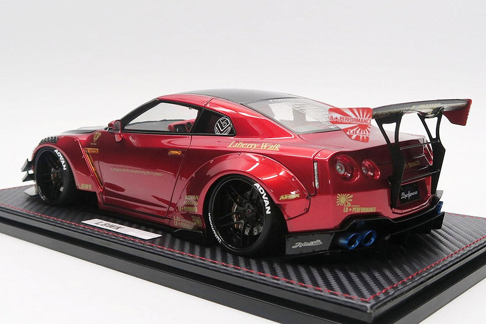 Ignition Model 1:18 Nissan Skyline GT-R Type 2 Liberty Walk in Red