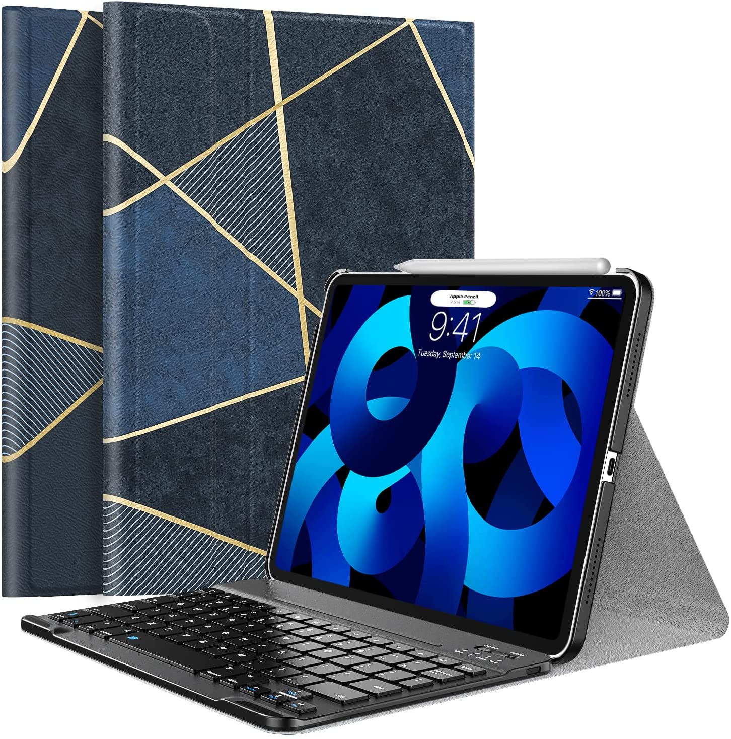 MoKo Keyboard Case for iPad Air 5th/4th Generation 2022/2020, 10.9