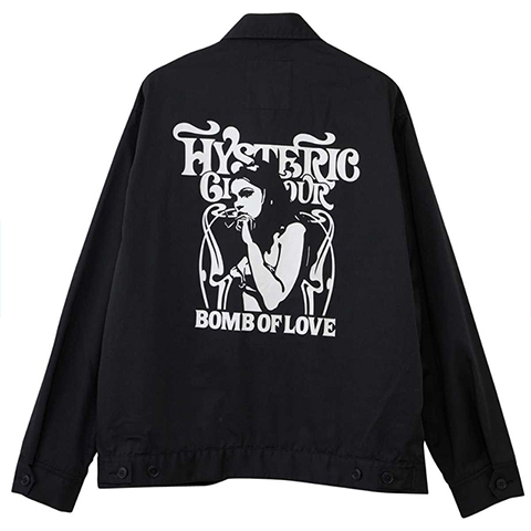 HYSTERIC GLAMOUR ヒステリックグラマー 02241AB01 SMOKING GIRL