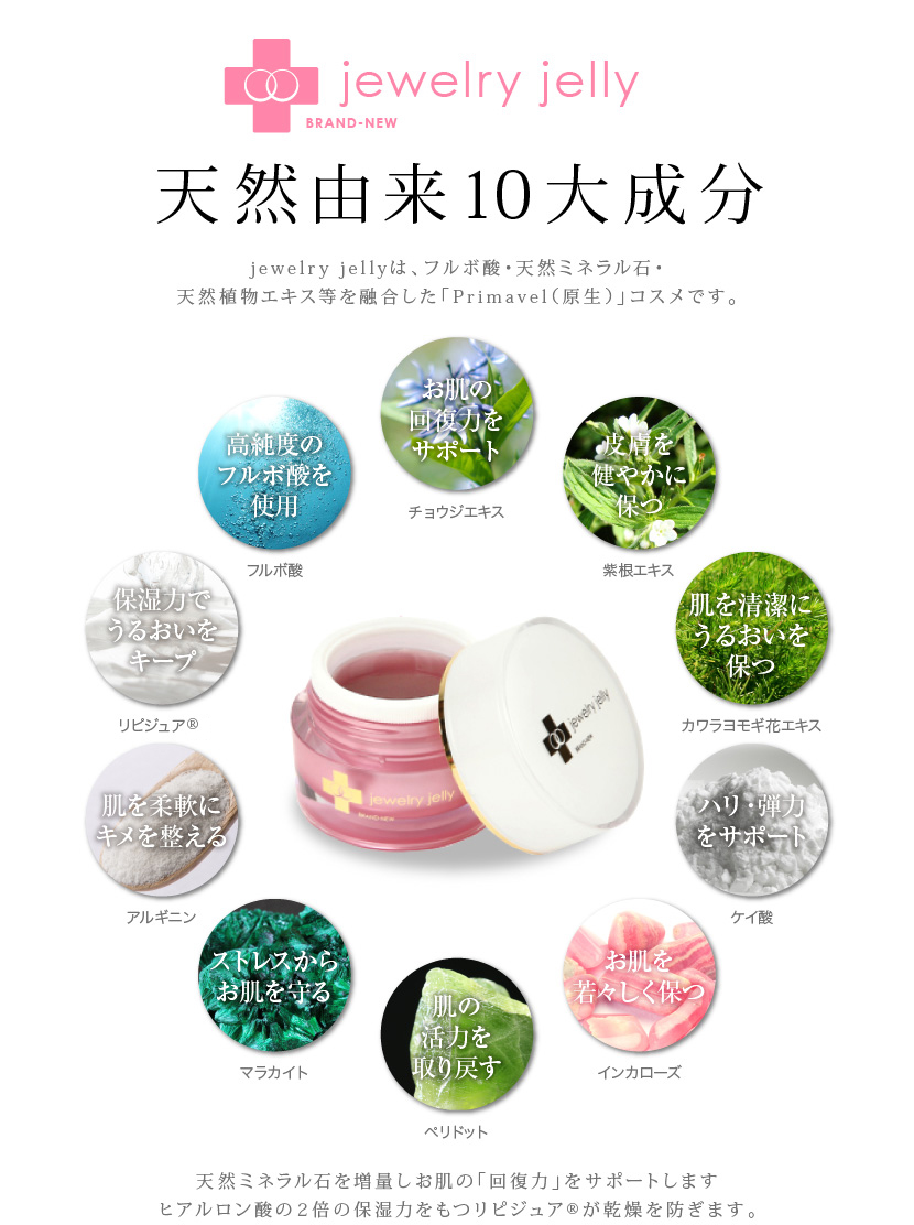 ジュエリージェリー 50g と トリプルクリームのセット エイジングケア