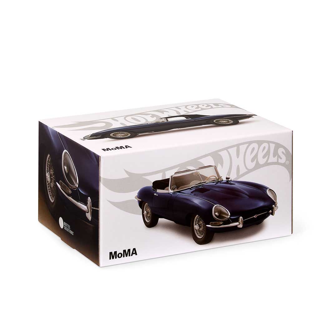 Hot Wheels x MoMA コレクティブル ミニカー Jaguar E-Type(Hot Wheels