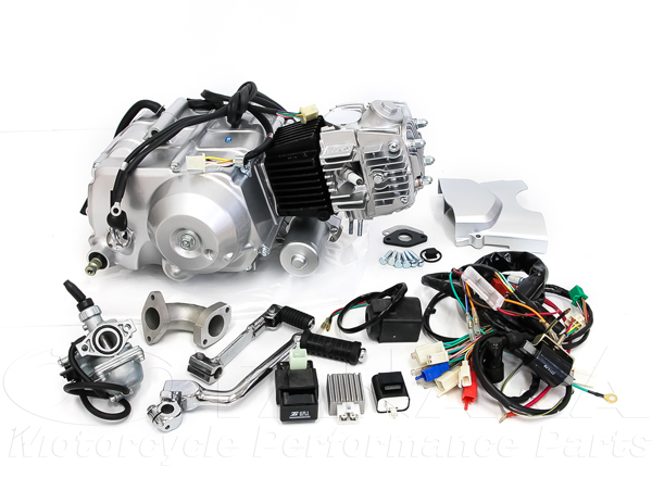 1144w12V セル付遠心クラッチ90ccエンジンキット｜ モンキーパーツは