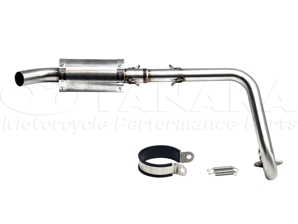 1808wモンキーZ50A・Z50Z用 ステンレス製マフラー｜ モンキーパーツは