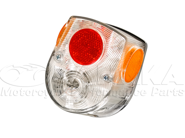 328w4Lモンキー 初期ダックス(DAX)タイプ LEDテールランプ クリア