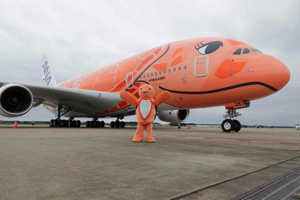 ANAが誇る超大型機FLYING HONU（フライングホヌ）ついに全機が日本に