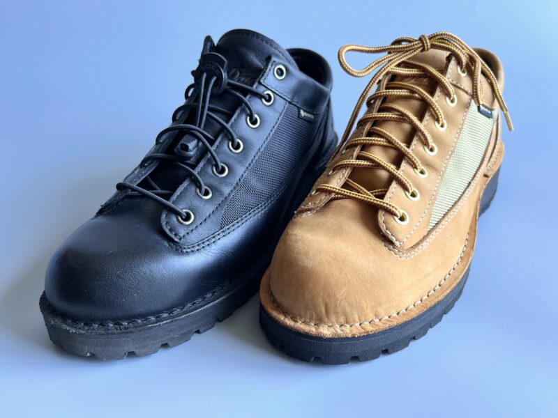 ダナーフィールドロー】新色ウィート/ベージュ発売！黒との比較も