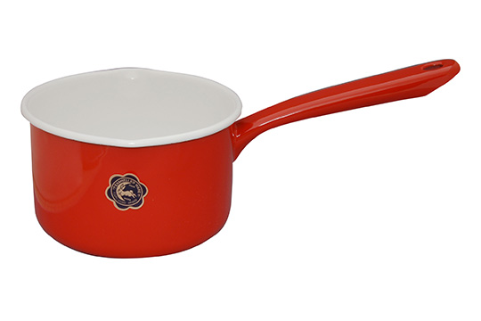 野田琺瑯 月兎印 ミルクパン14cm レッド｜和食器の通販 monsen