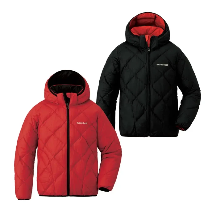 リバーシブル ダウンパーカ Kid's 140-160 | Montbell Japan