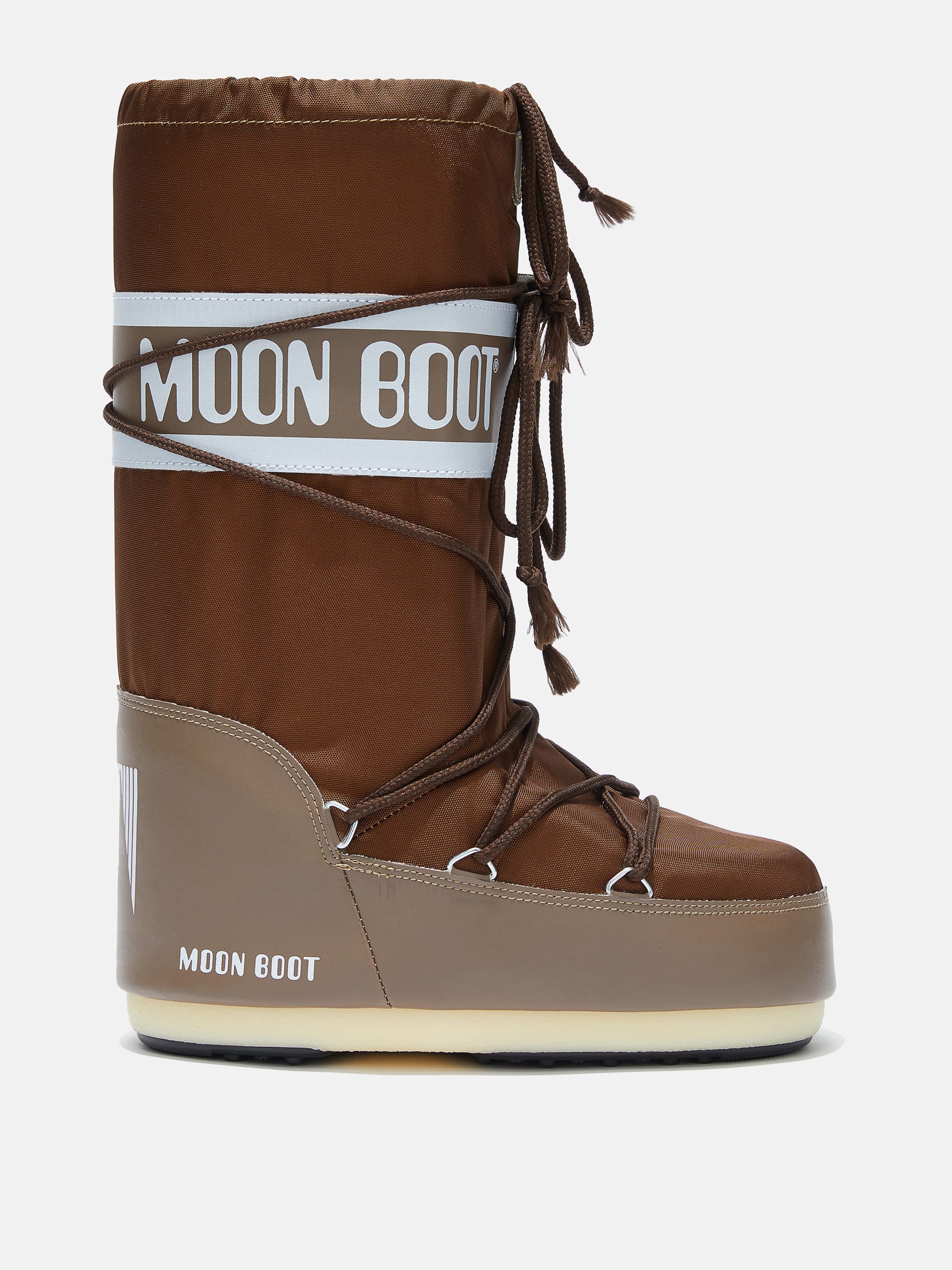 ICON BROWN NYLON BOOTS | Moon Boot®