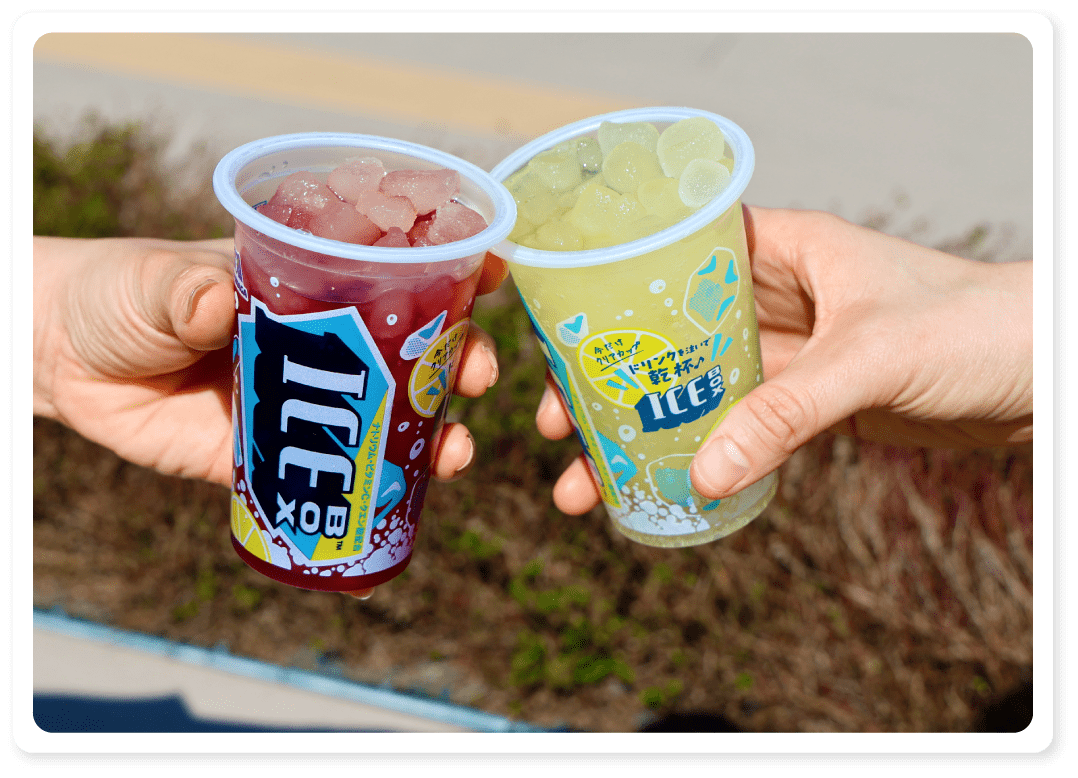 期間限定の「クリアカップ」の「アイスボックス」で暑さ対策しちゃう