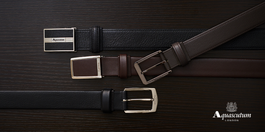 アクアスキュータム｜ベルト一覧｜本革｜日本製｜サイズ調整可【MORIYA
