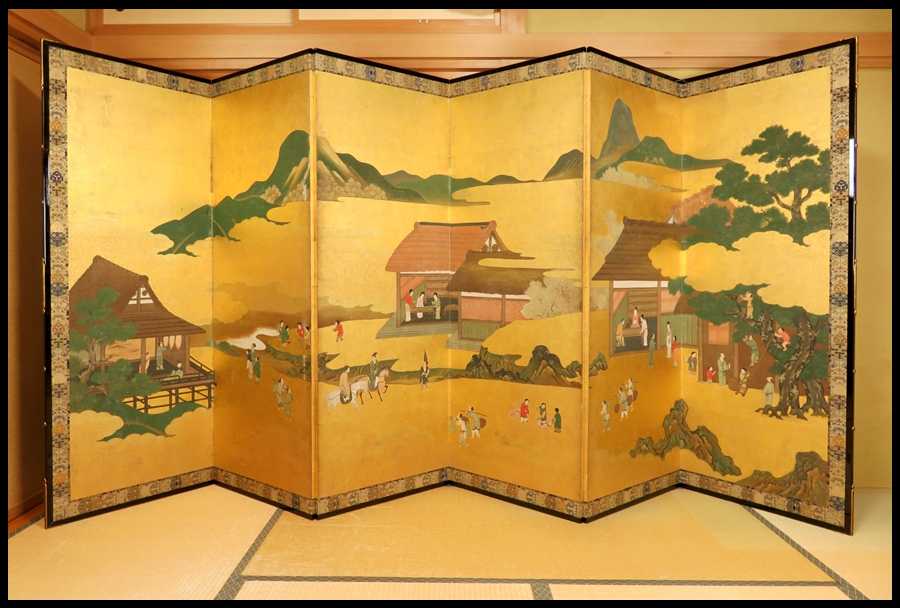 時代 屏風 半双 | 株式会社もろはし美術店