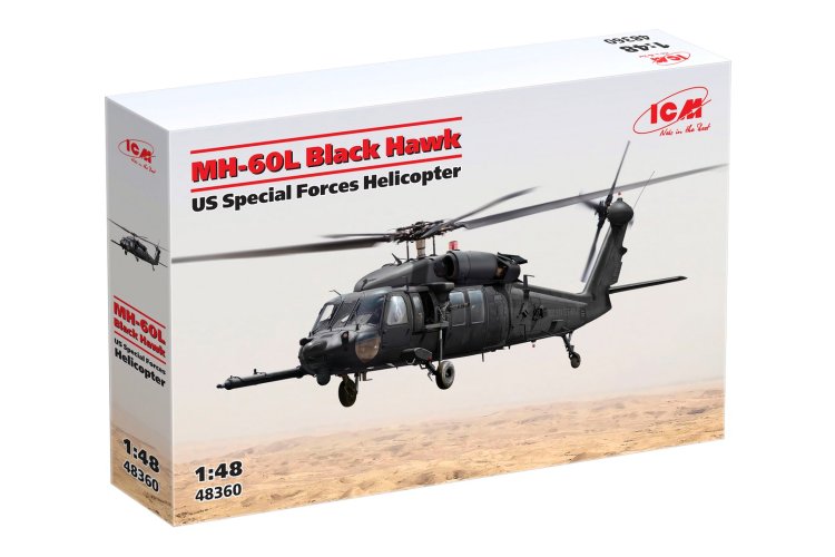 Sikorsky S-70 MH-60L Black Hawk - Special Forces - 1:48