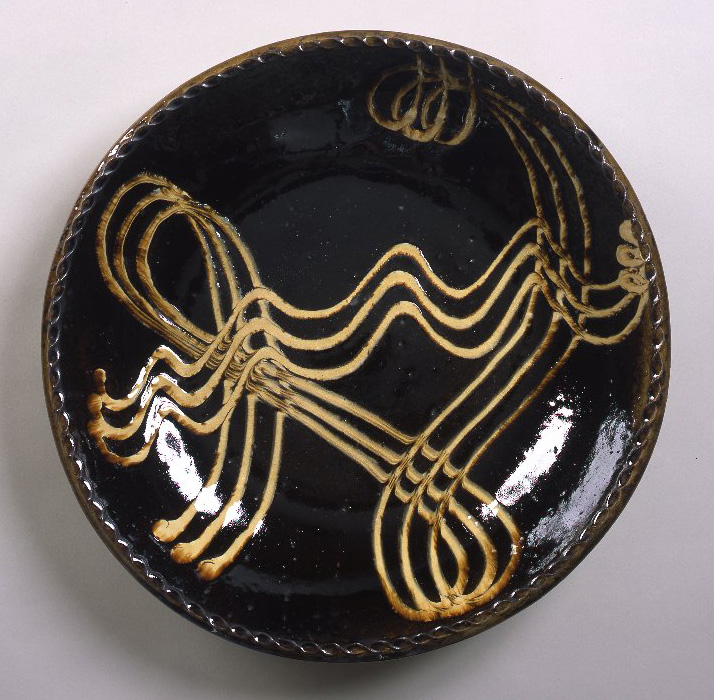 灰釉スリップウェア大鉢 – 兵庫陶芸美術館 収蔵品データベース