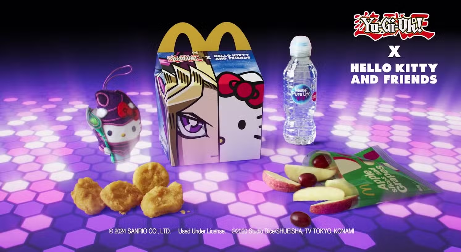 話題沸騰 】海外マクドナルドでサンリオと遊戯王がコラボ!！日本未上陸