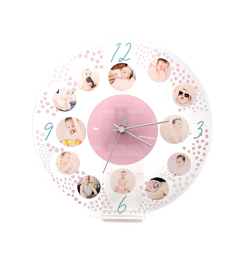 アクリル時計 | アクリルキーホルダー・同人グッズの作り方・印刷