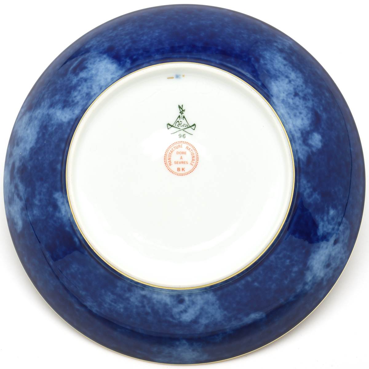 セーブル(Sevres) 深皿 クープ キューペル Bleu nuage de Sevres