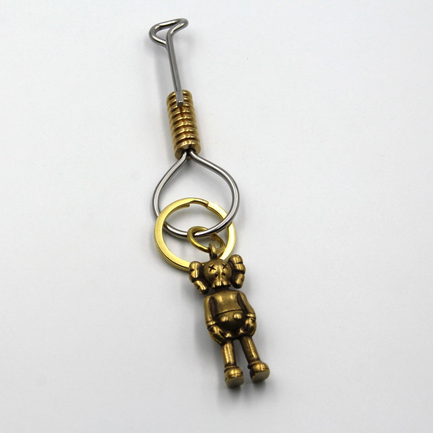 Brass Wirewrapped Keychain Keyring Decoration – Metal Field Shop
