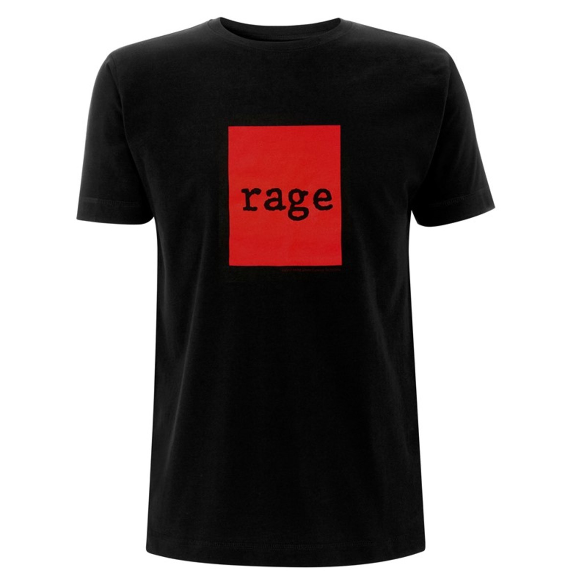 men's t-shirt Rage Against The Machine - Red Square - Black