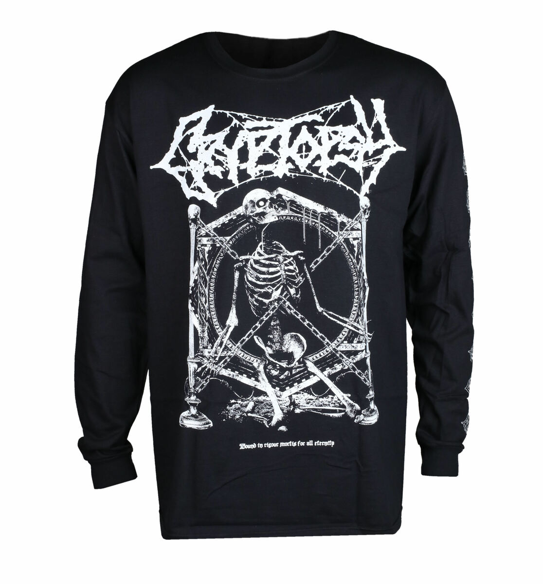 men's long sleeve t-shirt Cryptopsy - Bound - Black - INDIEMERCH