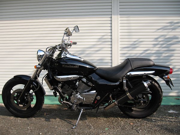 カワサキ・エリミネーター250V用ワンオフマフラー