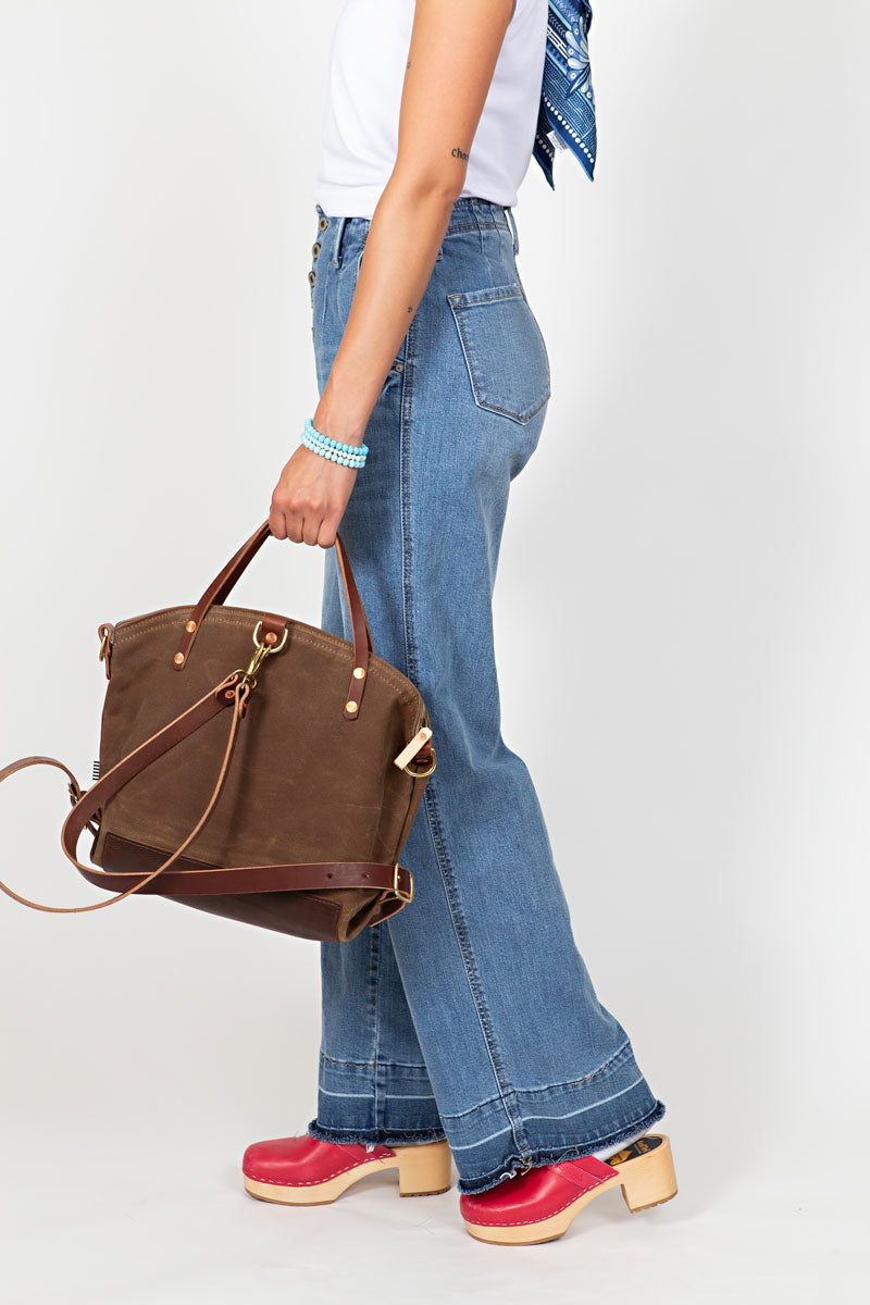 Field Tan Wax Canvas Backpack 2.0 | Meanwhile Back on the Farm