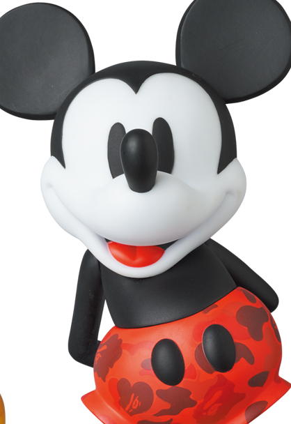 MEDICOM TOY - VCD BAPE(R) MICKEY MOUSE COLOR Ver.