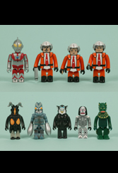 MEDICOM TOY - KUBRICK グリコマンとビスコ君＆ウルトラマン