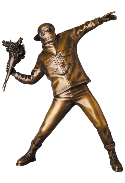 MEDICOM TOY - FLOWER BOMBER BRONZE STATUE #2