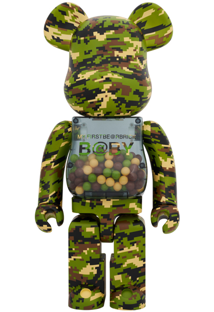 MEDICOM TOY - MY FIRST BE@RBRICK B@BY DIGITAL CAMO Ver. 1000％